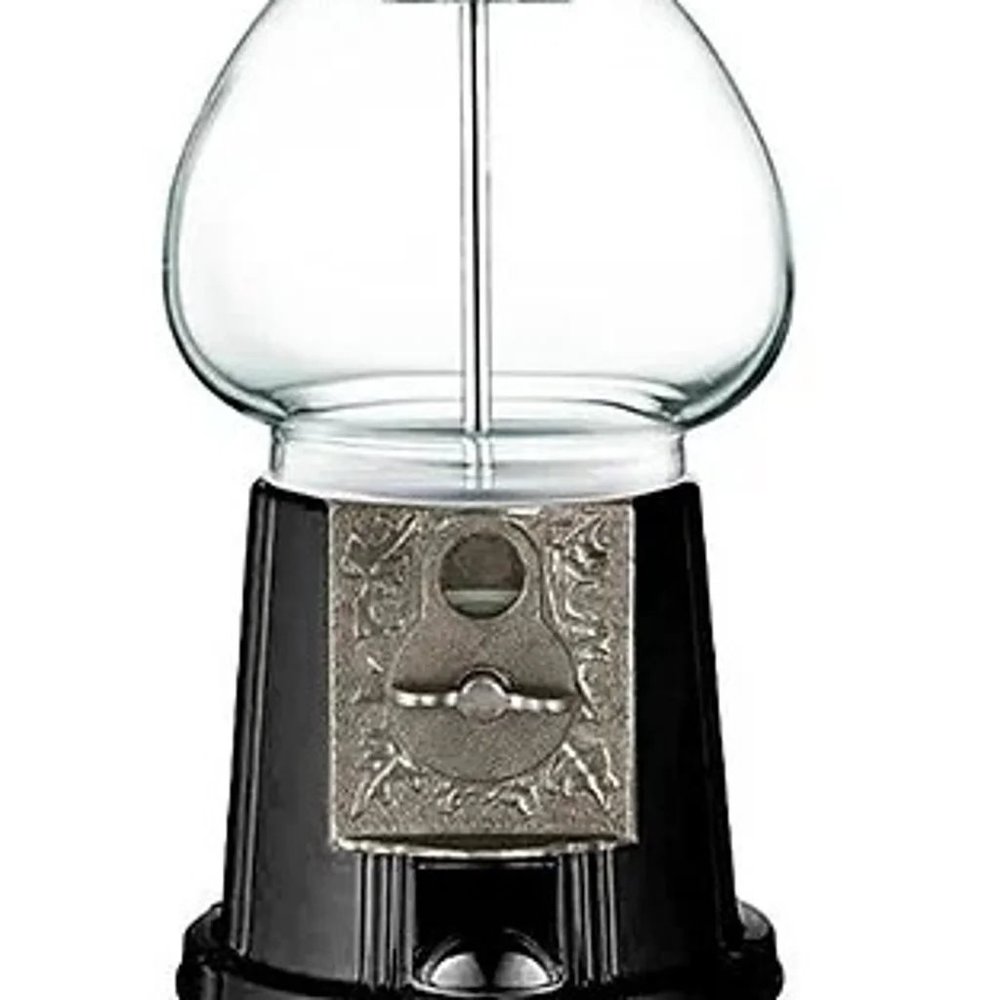 COPY - Midnight Black Panther 15" Tall Gumball/Candy with Vintage Style Stand